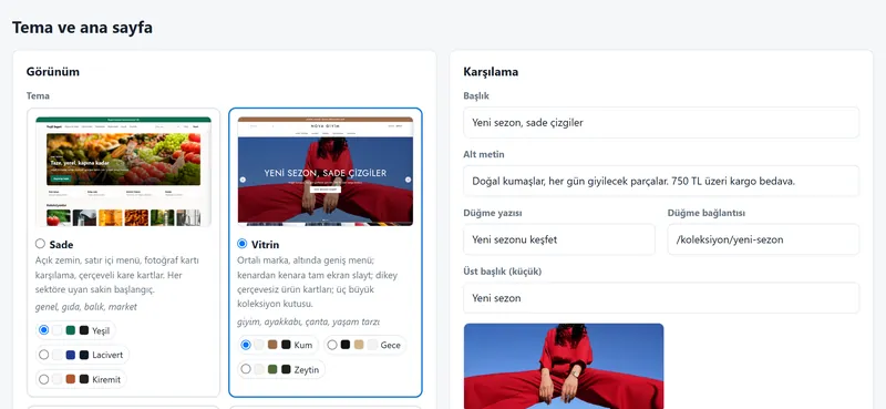 Tema düzenleyici